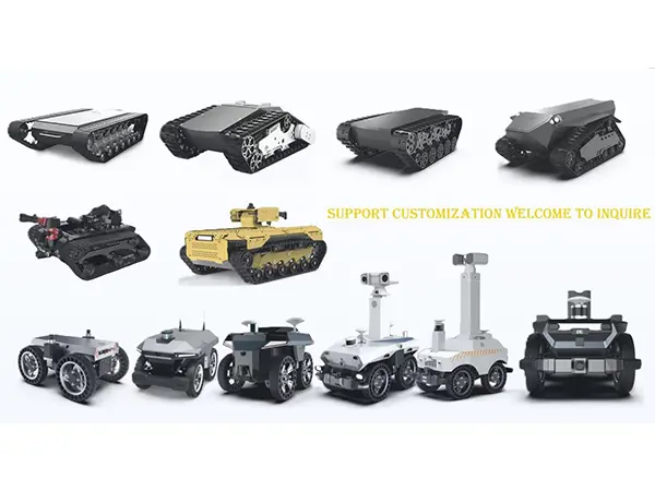 Ir nonācis Tianjin Weide Aviation jaunais produkts ar kāpurķēžu un riteņu šasiju, kas pielāgota vairākiem scenārijiem, palīdzot īpašiem robotiem darboties efektīvi.