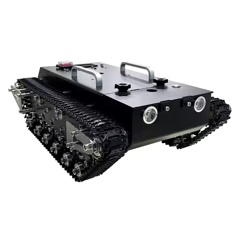 Kā pilnībā metāla piekares kāpurķēžu šasija samazina pētniecības un izstrādes izmaksas universitāšu laboratorijām un robotiem?