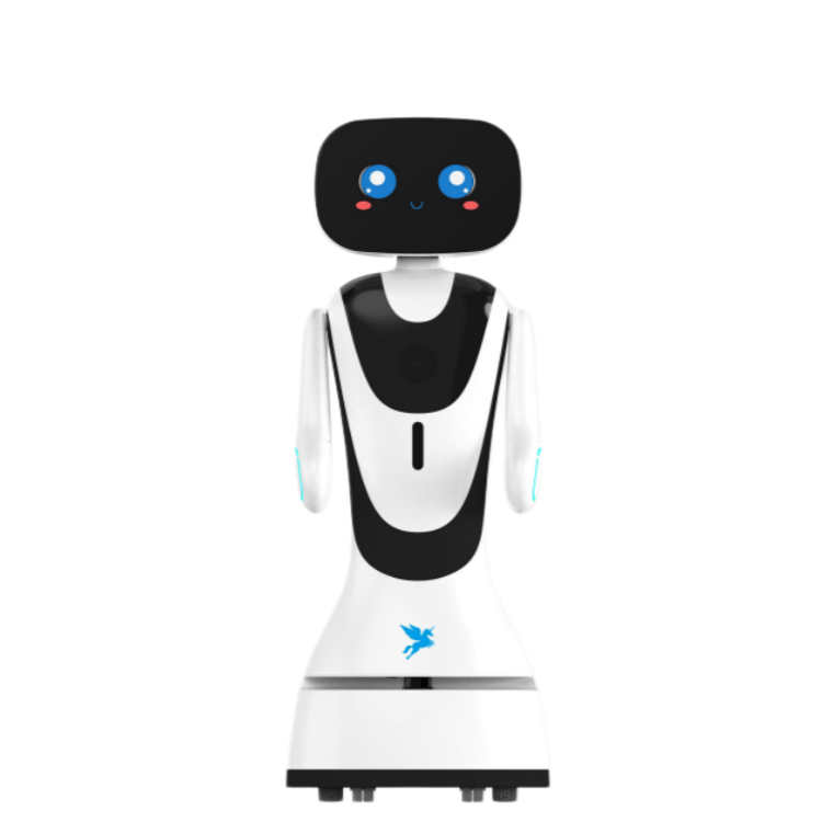 Viesnīcas vestibila servisa robots