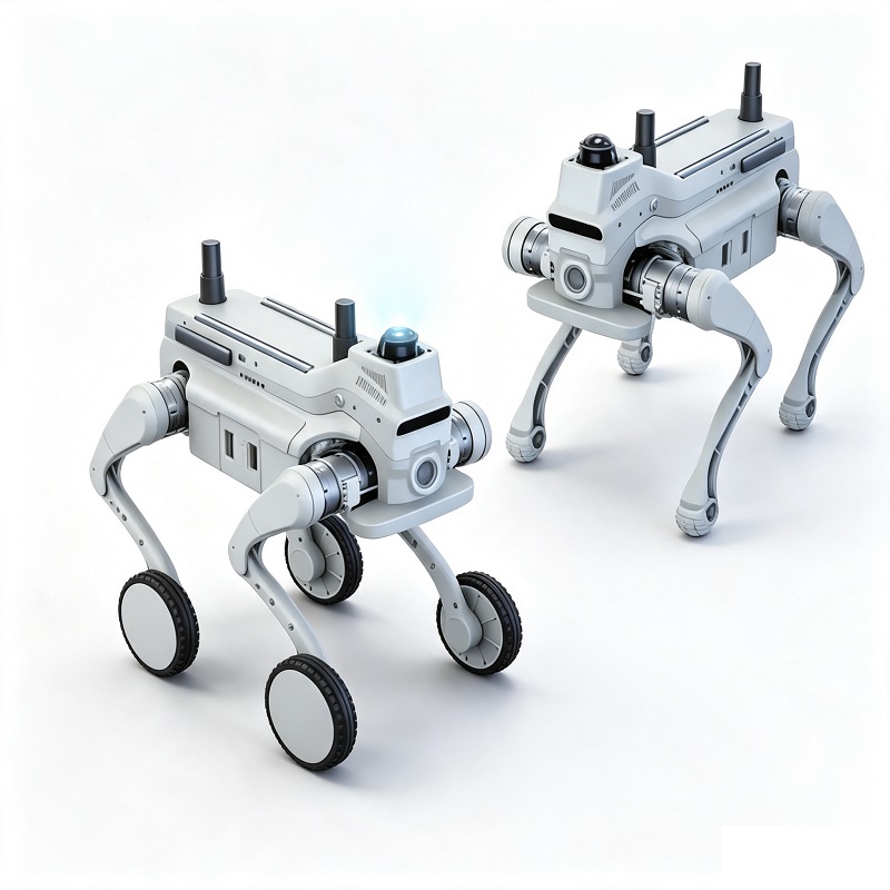 Rūpnieciskais četrkājains robots pārbaudei un izpētei