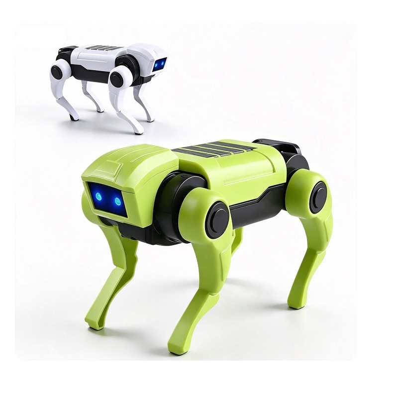 Mehāniskā robota suņa rotaļlieta Elektriskā pastaigu robotsuns