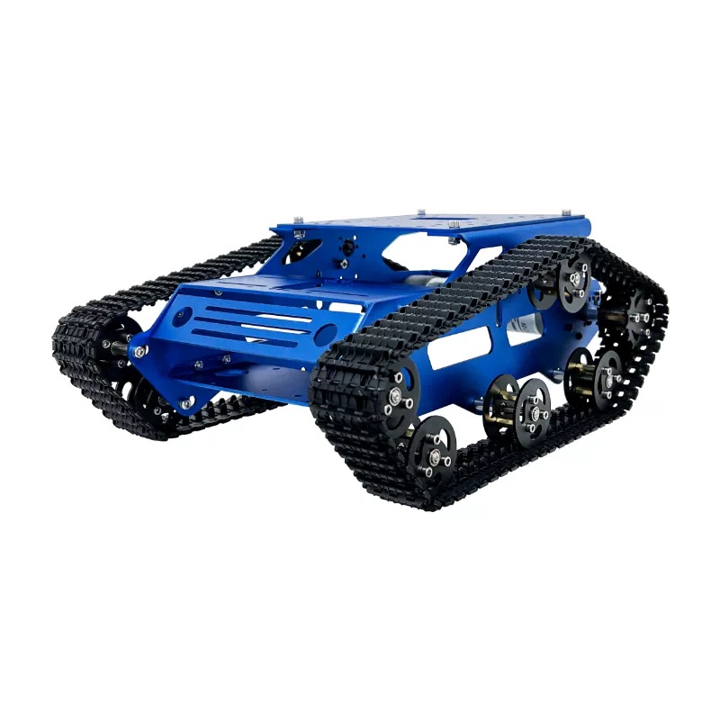 Kāpurķēžu šasijas viedais robots